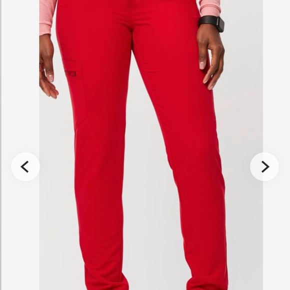 Figs Zamora 2.0 Joggers Neon Red, Moss - Picture 9 of 10